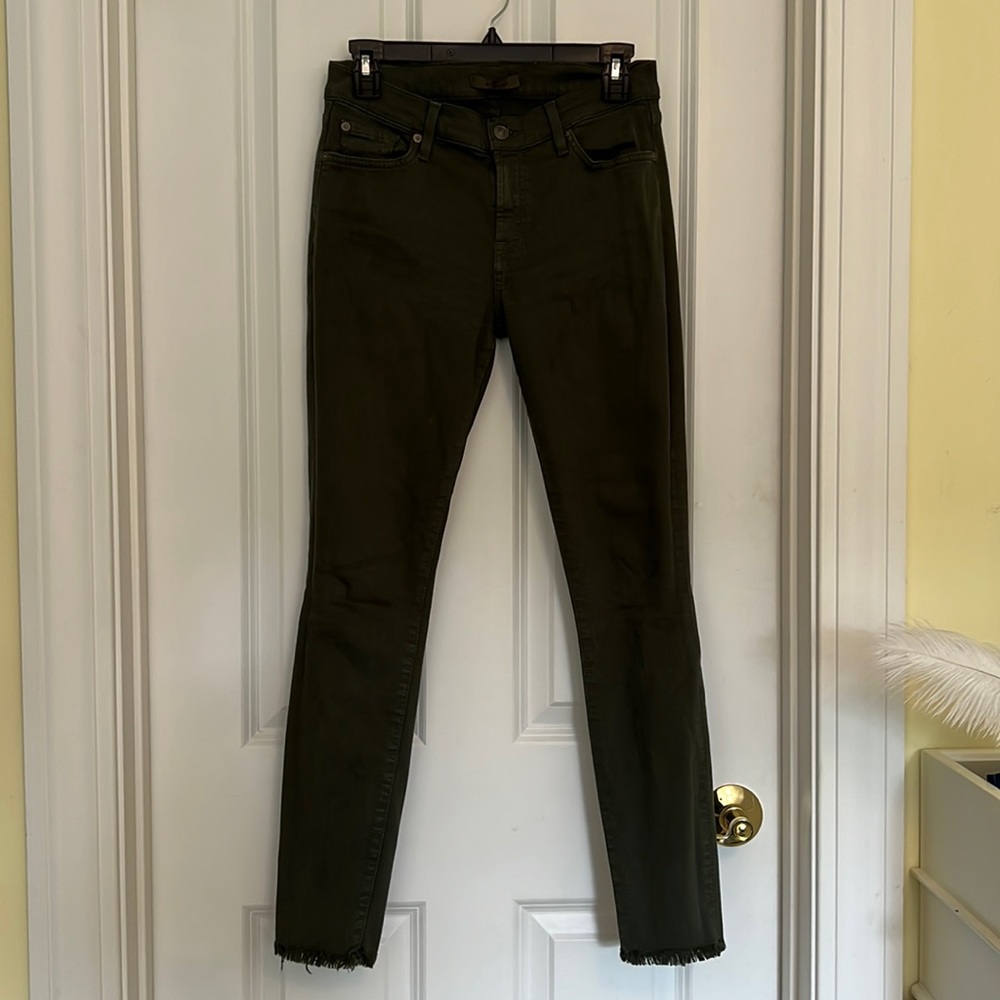 7 for all mankind army green pants